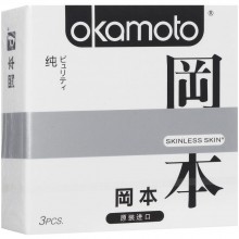 Презервативы Okamoto «Skinless Skin Purity», в упаковке 18 штук, со скидкой