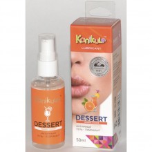 Лубрикант «Desert» со вкусом «Апельсиновый чайзер» на водной основе от Kanikule, объем 50 мл, KL-1020, 50 мл.
