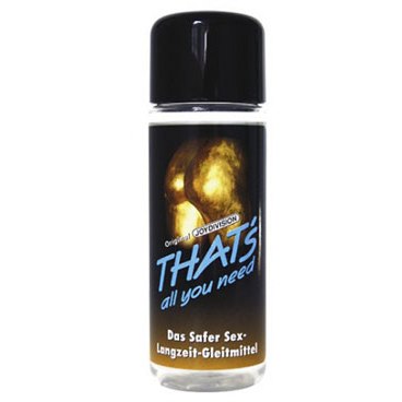 Силиконовая смазка «THAT's All You Need» от компании Joy Division, объем 100 мл, 11406, бренд JoyDivision, 100 мл.
