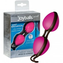 Joyballs Secret вагинальные шарики розовые со смещенным центром тяжести 85 грамм, 15003, длина 10.5 см.