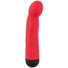 Женский вибратор для G-точки «Joy Colorful» от компании You 2 Toys, цвет красный, 5875670000, длина 17.5 см.