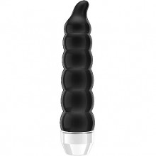 Вагинальный вибратор «Lacee Black», цвет черный, Love Line SH-LOV002BLK, бренд Shots Media, длина 15.5 см.
