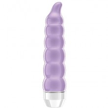 Вагинальный вибратор «Lacee Purple», цвет фиолетовый, Love Line Shots SH-LOV002PUR, из материала TPE, длина 15.5 см., со скидкой