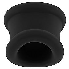 Эрекционное кольцо «SONO No46 Black», цвет черный, SONO SH-SON046BLK, диаметр 2.6 см.