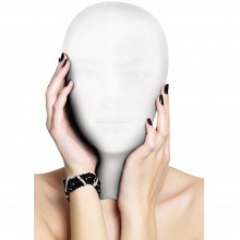 Закрытая маска на лицо «Subjugation White», Ouch SH-OU036WHI, бренд Shots Media, из материала Полиэстер