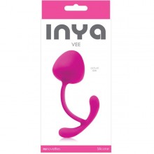 Вагинальный шарик Inya «Vee - Pink», NSN-0550-44, бренд NS Novelties, из материала Силикон, цвет Розовый, длина 6.64 см.