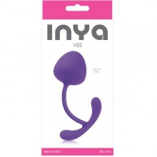Вагинальный шарик Inya «Vee - Purple», NSN-0550-45, бренд NS Novelties, из материала Силикон, длина 6.64 см.