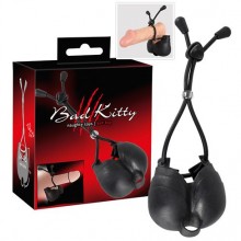 Bad Kitty «Ball Bag» эрекционное кольцо с силиконовым чехлом для мошонки, 5149850000, бренд Orion, длина 36 см.
