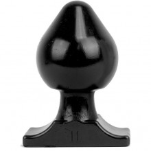 Анальная пробка большая «All Black», длина 190 мм, диаметр 110 мм, 115-AB75, бренд O-Products, цвет Черный, длина 19 см.