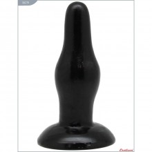 Анальная пробка «Butt Plug», цвет черный, Eroticon 30279, из материала ПВХ, длина 11.5 см.