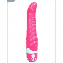 Многофункциональный женский вибратор точки G «Punk Rock Vibe», цвет розовый, Hustler Toys 37021, длина 21.8 см.