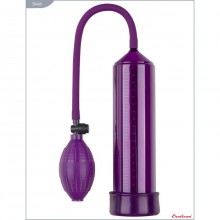 Помпа вакуумная «Eroticon Pump X1» с грушей, цвет фиолетовый, 30466, длина 20.5 см.