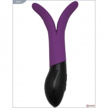 Необычный двойной вибратор для женщин «G-Wand», цвет фиолетовый, Cosmopolitan 35023, из материала Силикон, длина 22.5 см.