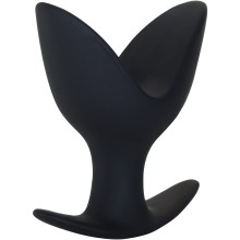 Силиконовый анальный экстендер «Extra Large Petals Anal Extender», цвет черный, Lola Toys 4219-03Lola, длина 14 см.