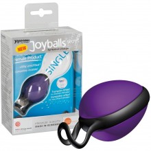 Вагинальный шарик со смещенным центром тяжести «Joyballs Secret», цвет фиолетовый, вес 45 гр., JoyDivision 15014, из материала Силикон, длина 6 см.