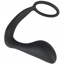 Кольцо для пениса - анальная втулка «Black Velvets» от компании You 2 Toys, цвет черный, 5167240000, бренд Orion, из материала Силикон, длина 10 см.
