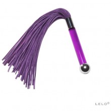 Замшевая плеть «Sensua», цвет фиолетовый, LELO LEL1456, длина 36 см., со скидкой