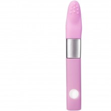 Оригинальный мини-вибратор «QVibry Mini Vibe Pink», цвет розовый, Q1P, длина 12 см., со скидкой