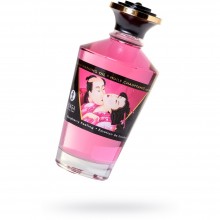 Массажное масло «Shunga» с ароматом малины, возбуждающее, объем 100 мл, Shunga 2201, цвет Розовый, 100 мл.