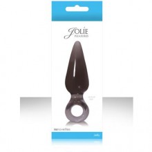 Анальная пробка «Jolie Pleasures Small», цвет серый, NS Novelties DEL10427, длина 10 см.