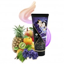 Массажный крем «Shunga Massage Cream», объем 200 мл, вкус «Экзотические фрукты», DEL3100004946, 200 мл.