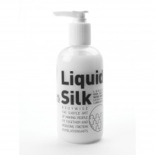 Шелковистый лубрикант на водной основе «Liquid Silk», объем 250 мл, ABSLIQS250, 250 мл., со скидкой