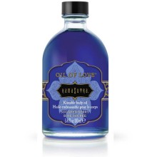 Массажное масло «Kama Sutra» с ароматом засахаренной черники, объем 100 мл, E26902, цвет Синий, 100 мл.