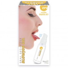 Интимный увлажняющий гель «Gel Optimizer» для оральных ласк со вкусом ванили, объем 50 мл, Hot Products 77510 HOT, 50 мл.