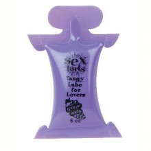 Вкусовой лубрикант «Sex Tarts Lube» от Topco Sales, объем 6 мл, вкус винограда, TS1035789, из материала Водная основа, 6 мл.