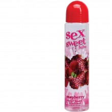 Вкусовой лубрикант «Sex Sweet Lube», объем 197 мл, вкус «Малина», Topco Sales TS1035539, из материала Водная основа, 197 мл.