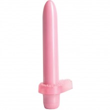 Вибратор для женщин с эрекционным кольцом «My First Vibe, with Bonus Vibe Ring»б цвет розовый, Topco Sales TS1072786, из материала Пластик АБС, длина 15.5 см.