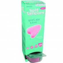 Тампоны мягкие «Soft tampons mini», упаковка 1 шт, Joy Division JD12202, из материала Полиуретан