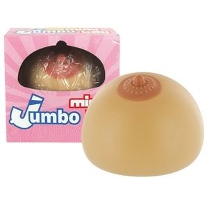 Мячик-грудь с соском от компании Hao Toys, цвет телесный, PRK8089
