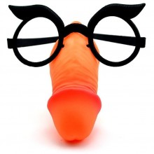 Секс-очки с пенисом, цвет телесный, Hao Toys PRK8013