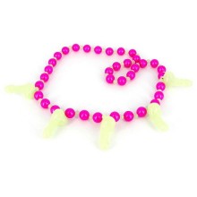 Эротическое ожерелье, цвет розовый, Hao Toys PRK8270