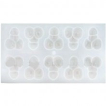 Формочки для льда с маленькими пенисами, цвет белый, Hao Toys PRK8036, из материала Пластик АБС