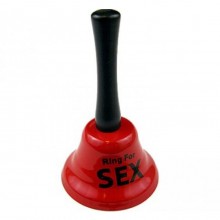Колокольчик «Sexy Bell», цвет красный, Hao Toys PRK8004, из материала Металл