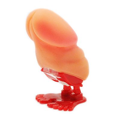 Заводная игрушка-пенис, цвет телесный, Hao Toys PRK8009