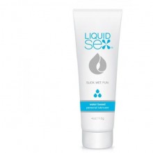 Классическая смазка «Liquid Sex - Classic Water-Based» от Topco Sales, объем 113 мл, TS1031528, из материала Водная основа, цвет Прозрачный, 113 мл.