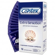 Презервативы Contex «Extra Sensation №12», 12 мл.