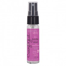 Спрей парфюмерный «Crazy Girl Sugar Bomb» с феромонами, объем 30 мл, цвет розовый, Classic Erotica CE7012-01, 30 мл.