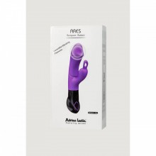 Вибромассажер для женщин ультрамягкий и ультрамощный «Ares», цвет фиолетовый, Adrien Lastic 11083, длина 19.8 см.
