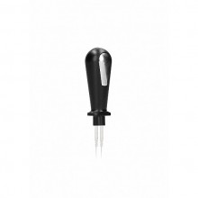 Анальная втулка для электростимулятори ElectroShock «E-Stim Butt Plug», цвет черный, Shots Media CH-ELC013BLK, длина 8 см.