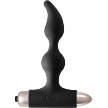 Анальная пробка с вибрацией Spice It Up «New Edition Elation Black», цвет черный, Lola Toys 8018-01lola, длина 13.1 см.