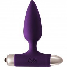 Тонкая анальная пробка с вибрацией Spice It Up «New Edition Glory Ultraviolet», цвет фиолетовый, Lola Toys 8015-04lola, коллекция Spice It Up by Lola, длина 11 см.