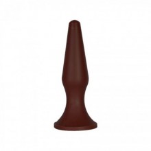 Анальная пробка из латекса коричневая, Sitabella KL-p003, бренд СК-Визит, длина 11 см.