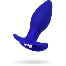 Небольшая анальная вибровтулка для ношения «Fancy» с заостренной головкой из коллекции ToDo от Toyfa, цвет синий, 358001, длина 10.7 см.