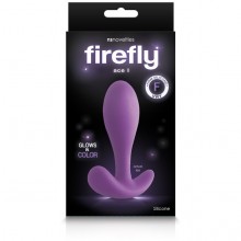 Анальный плаг для ношения Firefly - «Ace I - Purple», цвет фиолетовый, NS Novelties NSN-0476-35, коллекция Firefly Pleasure, длина 10.4 см.
