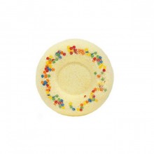 Бурлящий шар для ванн «Медовый пончик», Лаборатория Катрин 3998899, со скидкой