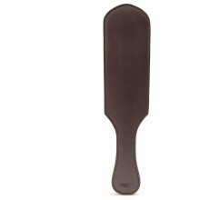 Кожаная шлепалка в форме лопатки, цвет коричневый, 61228Coco de Mer, длина 48 см.